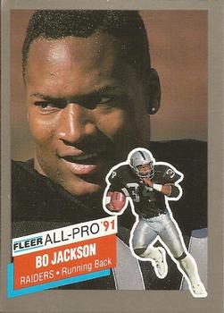 1991 Fleer - All-Pro '91 #10 Bo Jackson Front