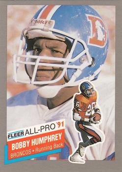 1991 Fleer - All-Pro '91 #2 Bobby Humphrey Front