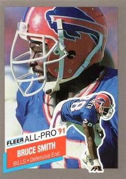 1991 Fleer - All-Pro '91 #5 Bruce Smith Front