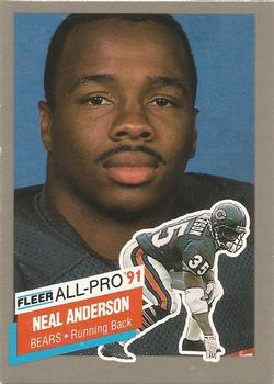 1991 Fleer - All-Pro '91 #11 Neal Anderson Front