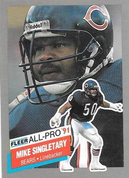1991 Fleer - All-Pro '91 #22 Mike Singletary Front