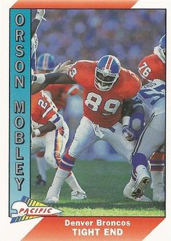 1991 Pacific #122 Orson Mobley Front