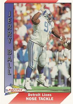 1991 Pacific #130 Jerry Ball Front