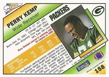 1991 Pacific #158 Perry Kemp Back