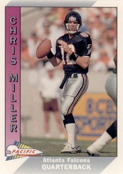 1991 Pacific #16 Chris Miller Front