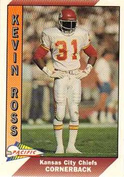 1991 Pacific #218 Kevin Ross Front