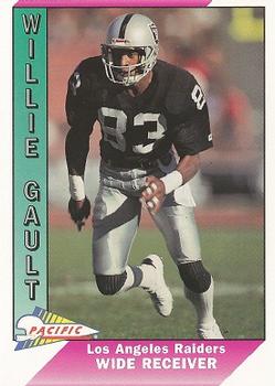 1991 Pacific #232 Willie Gault Front