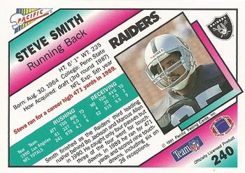 1991 Pacific #240 Steve Smith Back