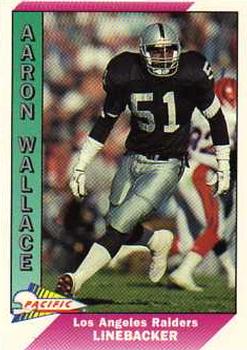 1991 Pacific #242 Aaron Wallace Front