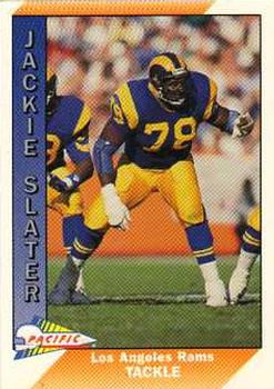 1991 Pacific #258 Jackie Slater Front