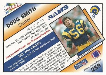 1991 Pacific #259 Doug Smith Back