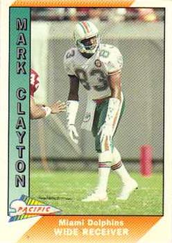 1991 Pacific #264 Mark Clayton Front