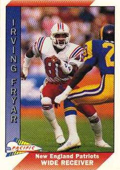 1991 Pacific #306 Irving Fryar Front