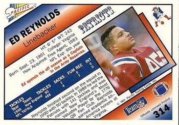 1991 Pacific #314 Ed Reynolds Back