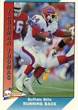 1991 Pacific #33 Thurman Thomas Front