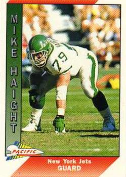 1991 Pacific #379 Mike Haight Front