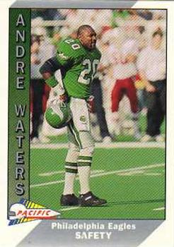 1991 Pacific #394 Andre Waters Front