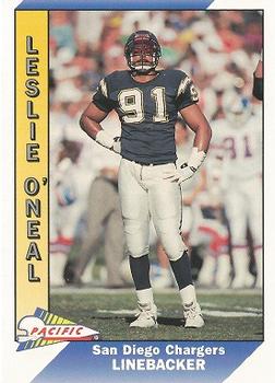 1991 Pacific #449 Leslie O'Neal Front