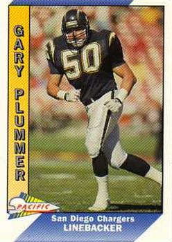 1991 Pacific #450 Gary Plummer Front