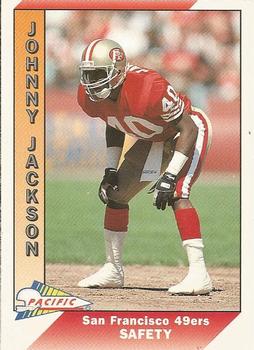 1991 Pacific #461 Johnnie Jackson Front