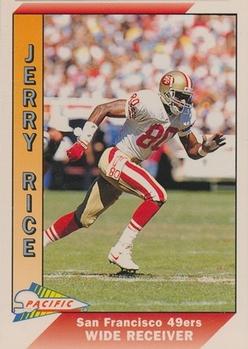 1991 Pacific #467 Jerry Rice Front