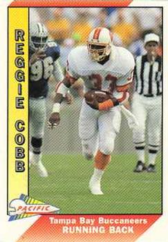 1991 Pacific #499 Reggie Cobb Front