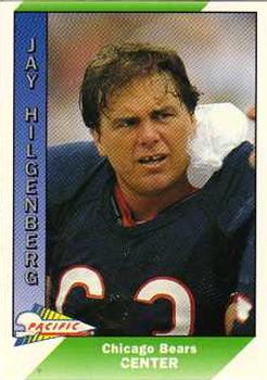 1991 Pacific #50 Jay Hilgenberg Front
