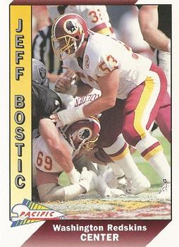 1991 Pacific #515 Jeff Bostic Front