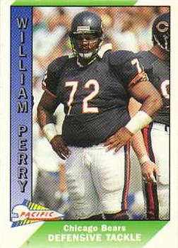 1991 Pacific #52 William Perry Front