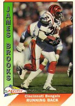 1991 Pacific #60 James Brooks Front