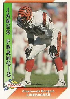 1991 Pacific #64 James Francis Front