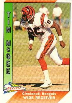 1991 Pacific #71 Tim McGee Front