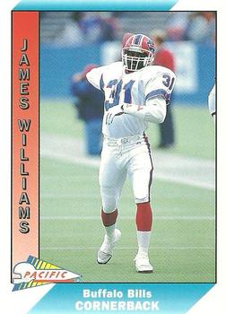 1991 Pacific #34 James Williams Front