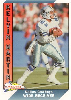 1991 Pacific #100 Kelvin Martin Front