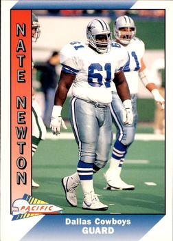 1991 Pacific #101 Nate Newton Front