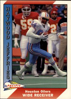 Haywood Jeffires Rookie 1990 Pro Set #511 Houston Oilers