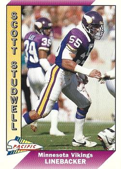 1991 Pacific #297 Scott Studwell Front