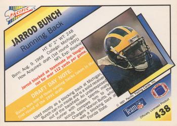 1991 Pacific #438 Jarrod Bunch Back