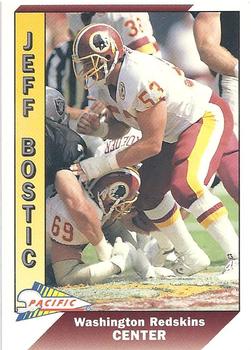 1991 Pacific #515 Jeff Bostic Front