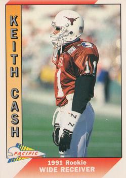 1991 Pacific #545 Keith Cash Front