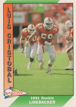 1991 Pacific #548 Luis Cristobal Front