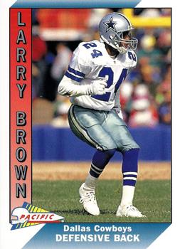 1991 Pacific #575 Larry Brown Front