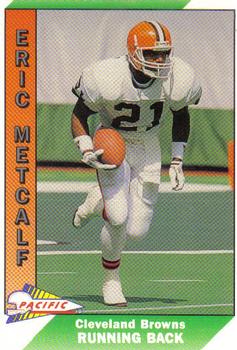 1991 Pacific #83 Eric Metcalf Front
