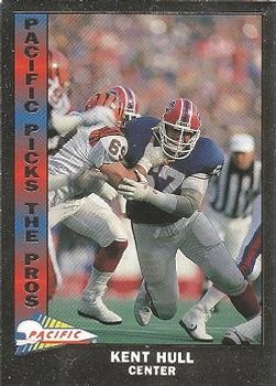 1991 Pacific - Pacific Picks the Pros Silver #9 Kent Hull Front
