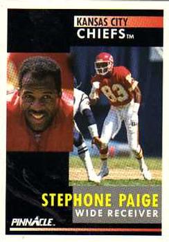 1991 Pinnacle #108 Stephone Paige Front