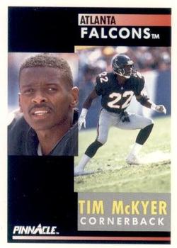 1991 Pinnacle #116 Tim McKyer Front