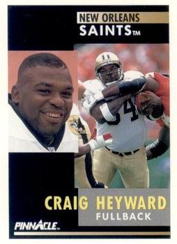1991 Pinnacle #121 Craig Heyward Front