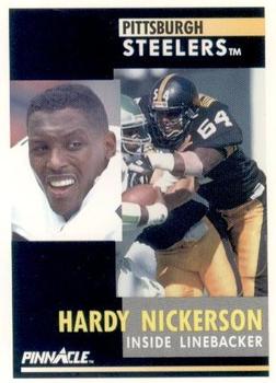 1991 Pinnacle #122 Hardy Nickerson Front
