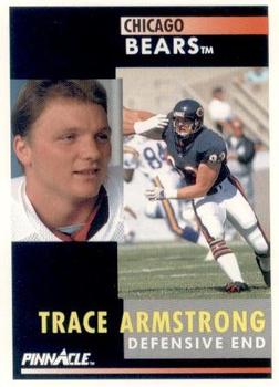 1991 Pinnacle #129 Trace Armstrong Front