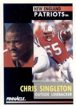 1991 Pinnacle #149 Chris Singleton Front